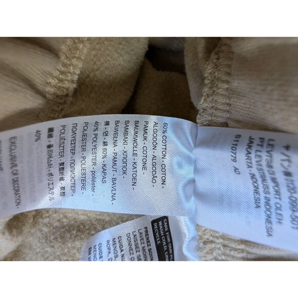 Levi's 1873 Graphic Laundry Day Sweatpants Women's Size Large - Picture 9 of 11